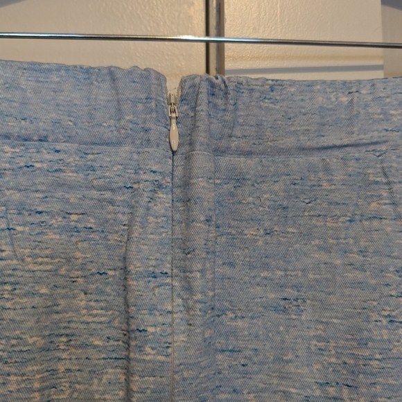 Corey Lynn Calter Blue and Green A-Line Skirt - Picture 9 of 13